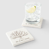  boom stenen onderzetter (Zijkant)