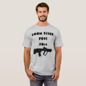 Boom Stick Fest 2016 T-shirt (Voorkant volledig)