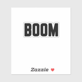 Boom Sticker