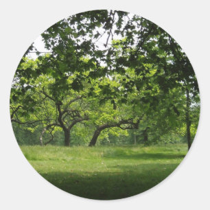 Boom-stickers Ronde Sticker