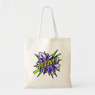 BOOM Stripboek Cool Fun Modern Tote Bag