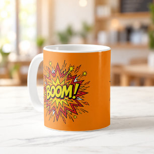 BOOM Stripboek Pop Art Oranje Mok