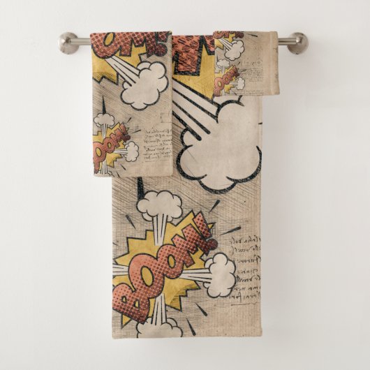 BOOM! stripboek Steampunk Pop Bad Handdoek (Insitu)