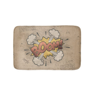 BOOM!  stripboek Steampunk Pop Badmat