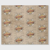 BOOM! stripboek Steampunk Pop Cadeaupapier (Vlak)