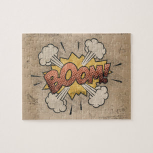 BOOM!  stripboek Steampunk Pop Legpuzzel