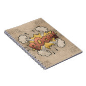 BOOM!  stripboek Steampunk Pop Notitieboek (Rechterzijde)
