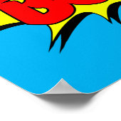 Boom - stripbord / Poster (Hoek)