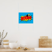 Boom - stripbord / Poster (Keuken)