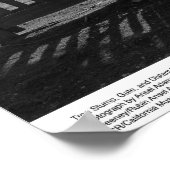 Boom Stump, Gate en Distant Barn, maart 1962 Poster (Hoek)