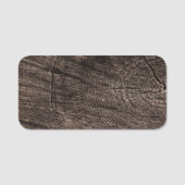 Boom Stump Naamplaatje (Voorkant)