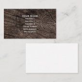 Boom Stump Visitekaartje (Voorkant / Achterkant)