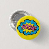 BOOM! Super Girl Pin GV2 Ronde Button 3,2 Cm (Voorkant /achterkant)