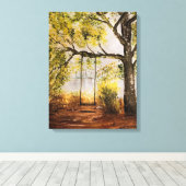 Boom Swing Canvas Afdruk (Insitu (Houten vloer))