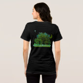 Boom T-shirts met Maan en Sterren (Achterkant volledig)