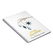 Boom tak decoratie Kerstmis Notitieboek (Rechterzijde)