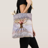 Boom tegen de hemel tote bag (Dichtbij)