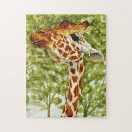 Boom Topper - Giraffe Legpuzzel
