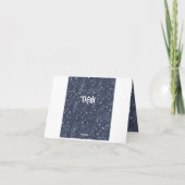 Boom Twinkle-verlichting bedankt dat je kaarten no (Achterkant)