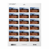 Boom uit de Rode Rakken in het Nationaal Park Cany Etiket (Full Sheet)