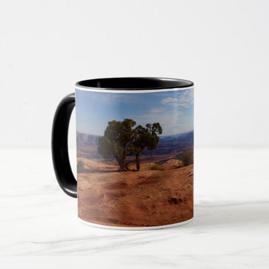 Boom uit rode rotsen I in Canyonlands Mok (Voorkant links)
