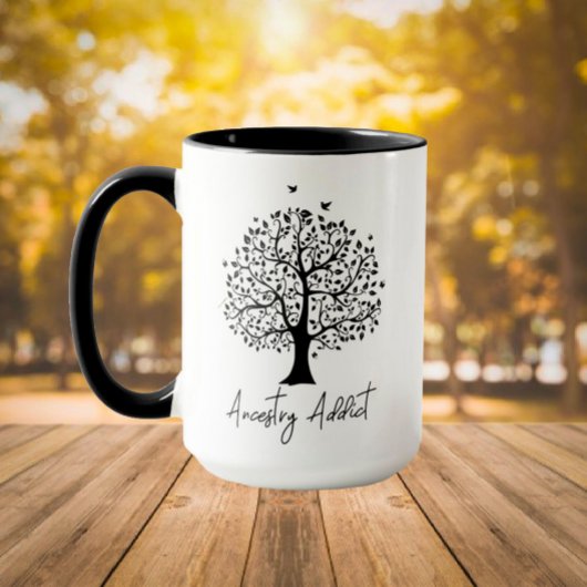 Boom van de anekameradviseur mok