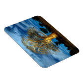 Boom van de Baobab (Adansonia) licht op de maan Magneet (Rechterzijde)