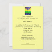 Boom van de bast Mitzvah Kaart (Achterkant)