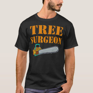 Boom van de boom van de chirurg Lumberjack Tree T-shirt