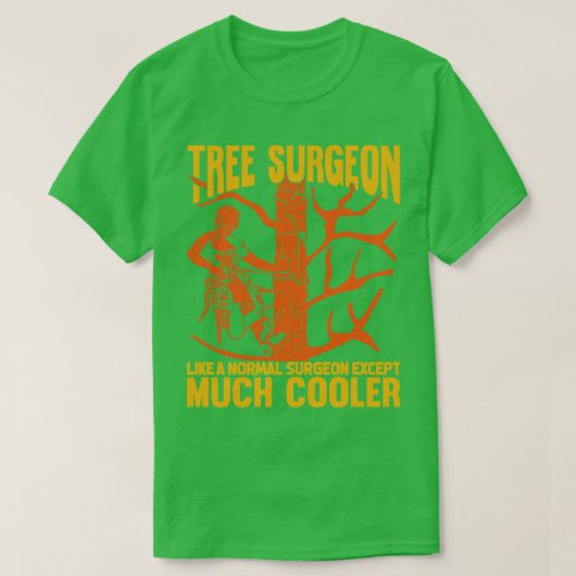 Boom van de boomchirurg t-shirt (Design voorkant)
