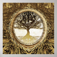 Boom van de Bruin van het Leven