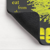 Boom van de Christelijke Schrift van het Leven mou Muismat (Hoek)