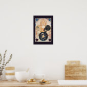 "Boom van de Cosmos" Jacob Böhme Poster (Keuken)