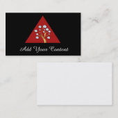 Boom van de diamanten Visitekaartje Logo (Voorkant / Achterkant)