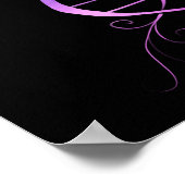 Boom van de DNA-strengen van het leven Poster (Hoek)