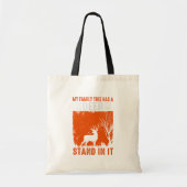 Boom van de familie der jagers tote bag (Voorkant)