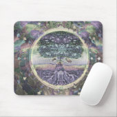 Boom van de gezondheid en voorspoed van het leven muismat (Met muis)