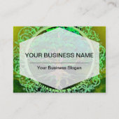 Boom van de gezondheid en voorspoed van het leven visitekaartje (Voorkant)