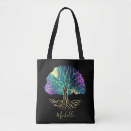 Boom van de hemelterij tote bag