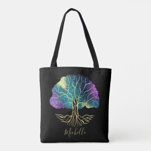 Boom van de hemelterij tote bag (Achterkant)