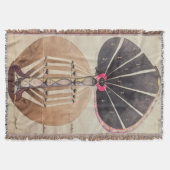 Boom van de kennis 3 | Hilma af Klint | Deken (Voorkant)