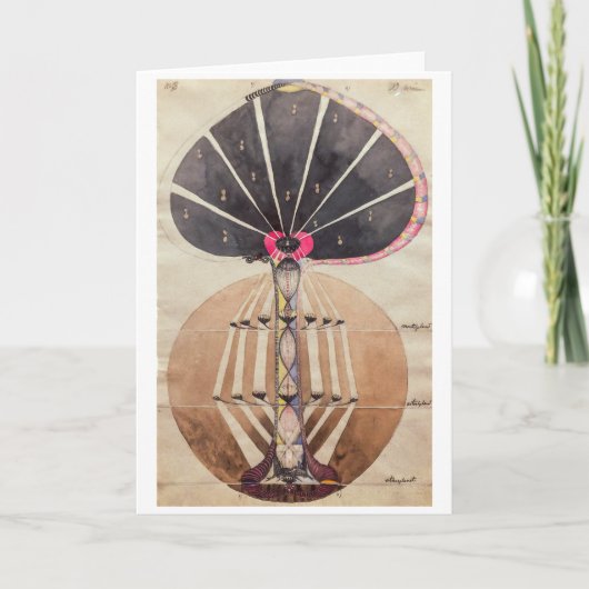 Boom van de kennis 3 | Hilma af Klint | Kaart (Voorkant)