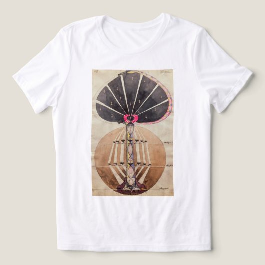 Boom van de kennis 3 | Hilma af Klint | Tri-Blend Shirt (Design voorkant)