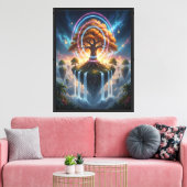 Boom van de Kosmos Canvas Afdruk (Insitu (Woonkamer))