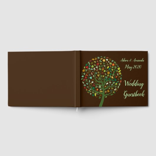 Boom van de Kunstbruiloft van Life Gastenboek (Volledig)