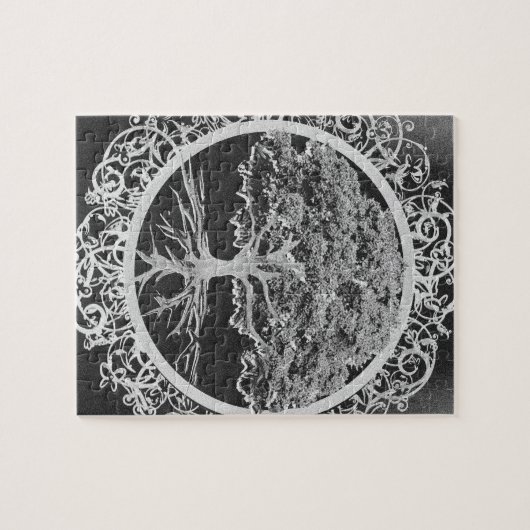 Boom van de levensVigor Legpuzzel (Horizontaal)