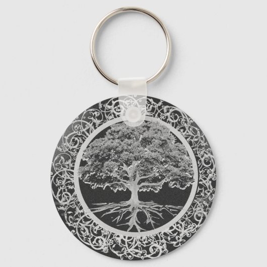 Boom van de levensVigor Sleutelhanger (Voorkant)