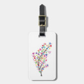 Boom van de Liefde en Harmonie Bagagelabel (Voorkant verticaal)