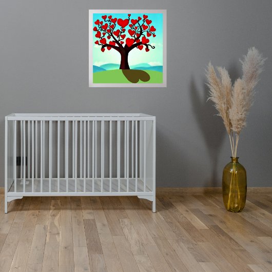 Boom van de liefde - Liefdesboom Poster