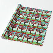 Boom van de liefde - tree of love cadeaupapier (Uitgerold)